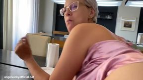 Angel Wicky In Pov Breakfast Fucking