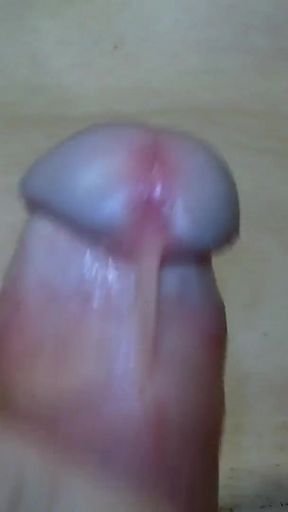 I jerk off and massage my balls with my sperm