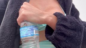 Italian Artemisia Love big boobs out in public