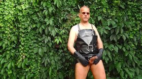 Horny Rubber Gardener 27 (Wet Play &amp; Piss)