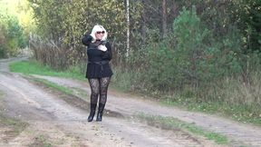 Hot MILF in Sexy Mini Dress