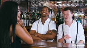 Charlie Dean's Wild Passion in a Steamy Bar Encounter