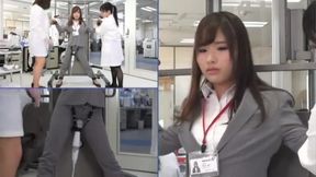 Busty J-Model Teases in Webcam JAV Show