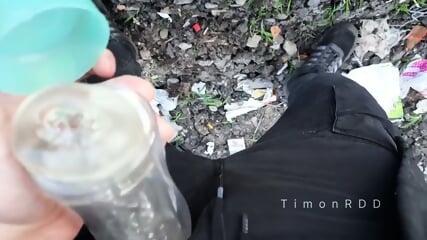 A Man Found A Masturbator In The Garbage And Fucked Him  American