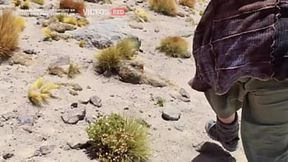 Public fucking in Bolivia caught on cam