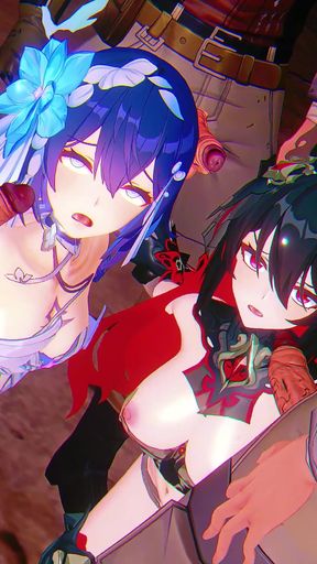 Honkai Impact - Seele Vollerei BBC Rough Sex - 3D Hentai Animations