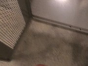 Army guy cums in locker room