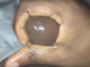 Desperate horny boy cums fast