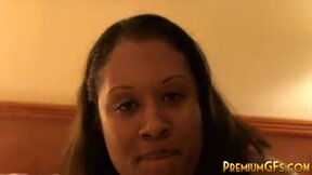 BBW black beautiful babe dildos her twat