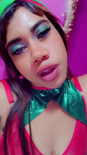 Elfa Sexy Dance Christmas Party Delicius and Wet Yess