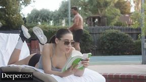DEEPER Abella Danger Gets Insatiable On Court Action