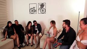 A night out with friends ends in a wild, horny orgy - MOLLY SMITH