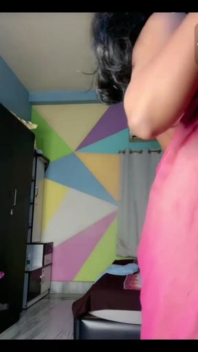 Indian cam girls show off their clothed bodies in a group setting