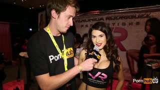 PornhubTV Vanessa Veracruz Interview at eXXXotica 2014 Atlantic City