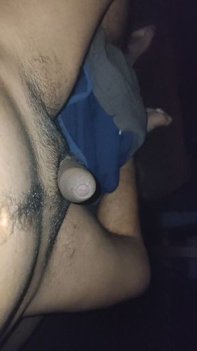 On the Sofa Naked From the Bottom