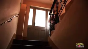 Czech brunette babe gets her ass drilled with a thick dick