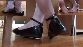 Amiri Teases With Her Mary Janes