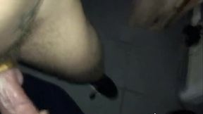 Anonymous guy in mask sucked my big dick