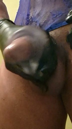 I jerk off my big cock in front of you   Clip 2
