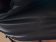 彼女と家で電車ごっこして体中触りまくったら、感じまくってたのでそのまま生で立ちバックで挿入　素人カップル / 日本人 / イメージプレイ