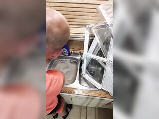 Squeaky Clean Fridge - Cute Male Spring Cleaning - Need Your Box Cleaned?
