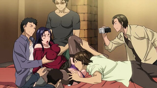 Gangbang for Slutty Cheating Wife on First Casting (Hentai Anime)