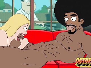 Black Plumber Fucks Married Housewife Behind Her Cuckold Husband's Back