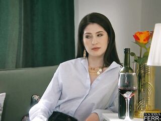 Hawt office worker seduces her colleague to bang after work FERR-ART