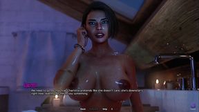 Touching My Horny Stepmom's Pussy While Bathing Together - 3D Hentai Animated Porn - Life