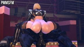 Emma Frost - Venom Destroys Blondie's Holes