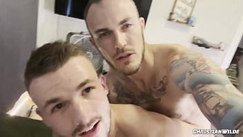 ChristianWilde: Hung Christian Wilde Eats Lane Coltens Ass Like A Pro