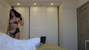 eva red fucks older man in pov video with blowjob cum shot