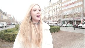 Blonde kinky slut Baby Kxtten get her holes drilled by 2bbc