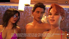 Stepsis Jerks and Redhead GF Gives Head - the Spellbook Pure #29 3D Animated Game