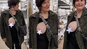 shopping un sein dehors aujourd hui