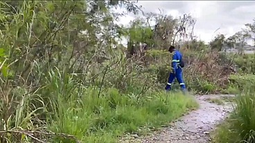 Trabalhador da €nel flagrado tranzando com outro funcionário