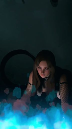 Hot Halloween Striptease by Bella in a Sexy Nun Cosplay - 3D VR Hentai Animation by VirtualHeaven   Clip 2