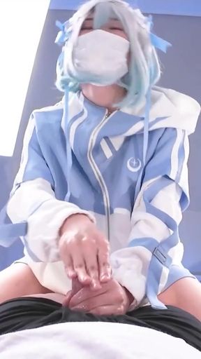 Unforgettable moment from &quot;Japanese Sub-Culture Girl Cosplay Blowjob Handjob Cowgirl sex, Jirai kei hentai shemale ladyboy 7&quot;