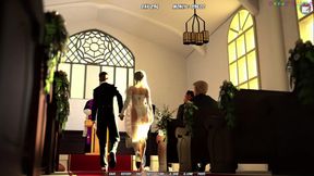 Lisa Total Investigation! by Dragofinder Studio - Dripping Cum on the Church Carpet, Wedding Day Is Here 43