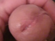 POV Pissing on My Hand and Toward My Phone Sitting On My Toilet