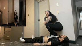 Mistress Mercy Rage - Human Carpet Trample - {HD 1080p}