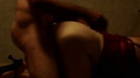 Bootylicious white wife getting screwed in doggy style