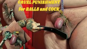 CRUEL PUNISHMENT for BALLS and COCK (en-720)