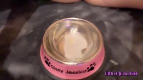 Thick Creampie Marshmallows Choked On Big Cock While Ass Stuffed With Cum