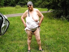 ILOVEGRANNY Busty old hairy ladies with squirty pussies