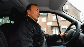 Sexy Milf had sex in the car with a big dick and does cumshot