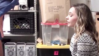 Thieving Teen Gets Her Sweet Panties lost And Filled With Sperm