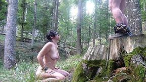 Pissing on wife'_s face outdoor COMPILATION