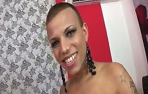 Cuban girl in a porn casting