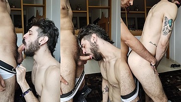 Rapidinha no pelo com o boy mineiro